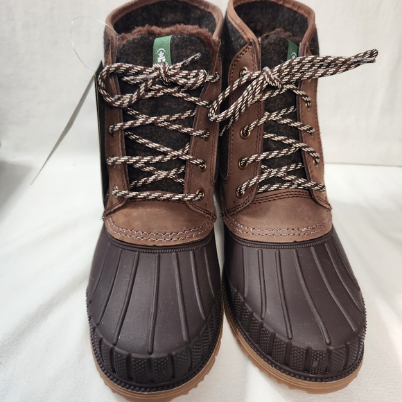 Kamik siennamid dark brown women's boot size 10. New with Tags - Picture 8 of 8